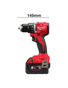 Masina de gaurit, compacta, cu motor fara perii M18 - Milwaukee - M18 BLDDRC-502C - cod 4933492835 2