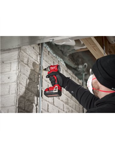 Masina de insurubat cu impact, motor fara perii, 1/4 inch Hex M18 - Milwaukee - M18 BLIDR-0X - 4933492842