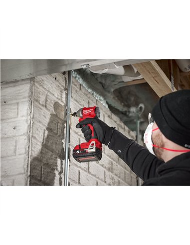 Masina de insurubat cu impact, cu motor fara perii, 1/4 inch Hex M18 - Milwaukee - M18 BLIDR-502X - 4933492843