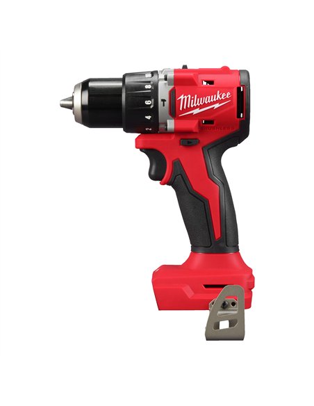 Masina de gaurit compacta, cu percutie si motor fara perii -Milwaukee -M18 BlpDrc-0- cod 4933492820 (fara accesorii, fara cutie)