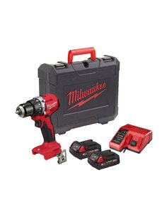 Masina de gaurit compacta, cu percutie si motor fara perii - Milwaukee - M18 BlpDrc-202C - cod 4933492822