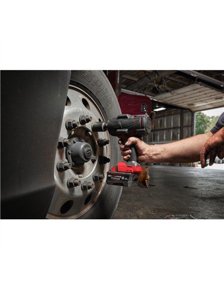 Cheie de impact M18 FUEL 1/2 inch, cuplu ridicat si inel de fixare - Milwaukee - M18 FHIW2F12-0X - 4933492782