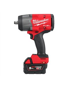 Cheie de impact M18 FUEL 1/2 inch, cuplu ridicat si inel de fixare - Milwaukee - M18 FHIW2F12-502X - 4933492783