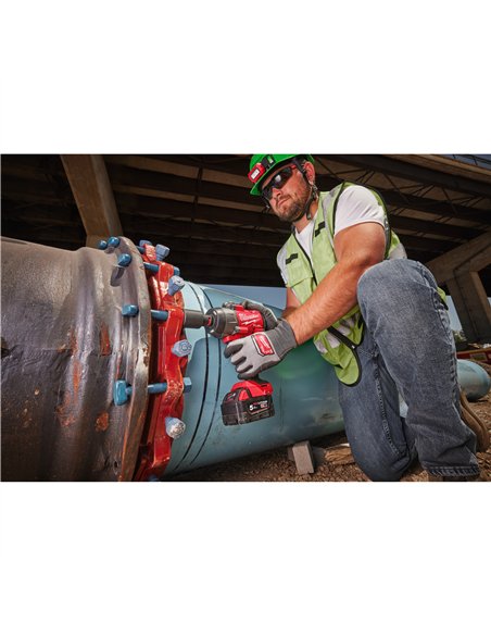 Cheie de impact, cuplu ridicat M18 FUEL 1/2 inch cu pin de blocare - Milwaukee - M18 FHIW2P12-502X - 4933492786