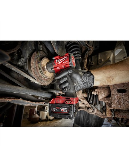 Cheie de impact 1/2 inch M18 FUEL, cuplu mediu si inel de fixare - Milwaukee - M18 FMTIW2F12-0 - 4933498057