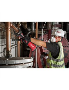 Presa M18 FORCE LOGIC ONE-KEY compacta cu motor fara perii - Milwaukee - M18 ONEBLHPT-302C Geberit Mapress Set - cod 49334809