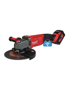 Polizor unghiular 230 mm cu franare si comutator tip clapeta M18 FUEL ONE-KEY - Milwaukee - M18 ONEFLAG230XPDB -122C - cod 493