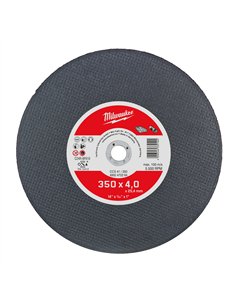 Disc subtire fonta ductila, piatra si materiale multiple - Milwaukee - Stone Cutting Disc CCS41 350x4mm- 1 buc - cod 4932472264