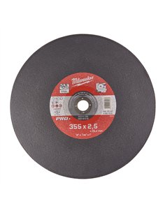 Discuri pentru debitare metal pentru fierastraie PRO+ - Milwaukee - SC 41 / 355 x 2.5 x 25 mm - 1 buc - cod 4932451505