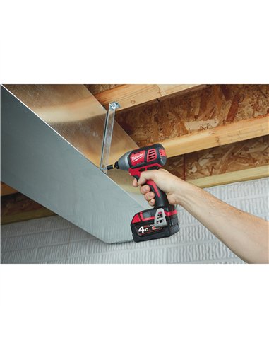 Masina de insurubat cu impact 1/4 inch Hex M18 - Milwaukee - M18 BID-402C - 4933443580