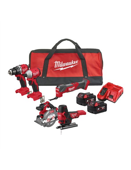 Set scule M18 - Milwaukee - M18 BLCPP5A-502B - cod 4933492838