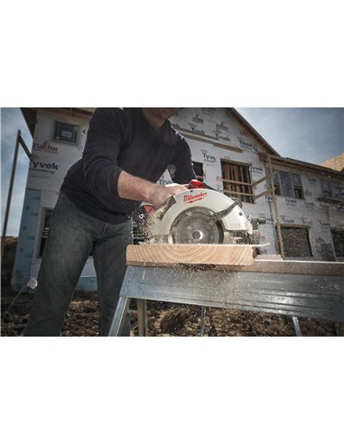 Fierastrau circular cu motor fara perii 66 mm pentru lemn si plastic M18 - Milwaukee - M18 BLCS66-502X - cod 4933464590