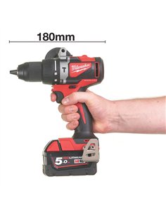 Masina de gaurit cu percutie, cu motor fara perii M18 - Milwaukee - M18 BLPD2-0X - cod 4933464516 2