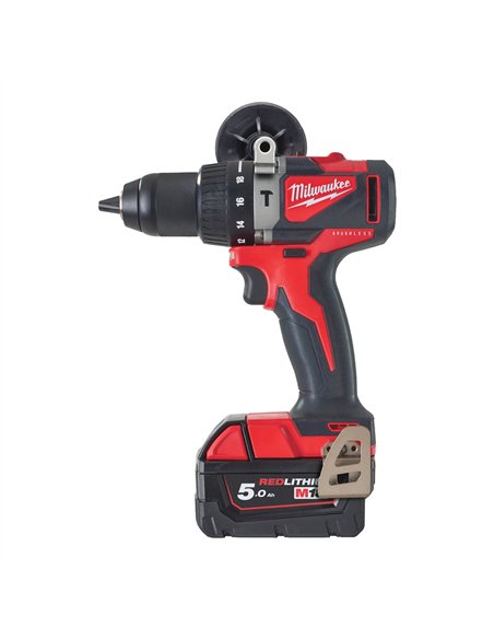 Masina de gaurit cu percutie, cu motor fara perii M18 - Milwaukee - M18 BLPD2-502X - cod 4933464517