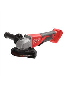 Polizor unghiular fara perii 125 mm M18 cu comutator tip clapeta - Milwaukee - M18 BLSAG125XPD-0 - cod 4933492645
