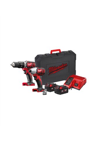Set scule cu acumulatori M18 - Milwaukee - M18 BPP2C-402C - cod 4933443552
