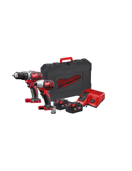 Set scule cu acumulatori M18 - Milwaukee - M18 BPP2D-402C - cod 4933447126