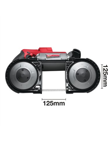 Fierastrau cu banda pentru metal M18 FUEL - Milwaukee - M18 CBS125-0 - cod 4933447150