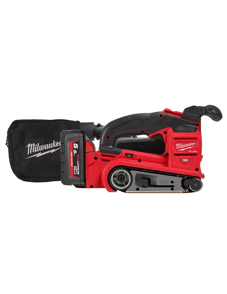 Slefuitor cu curea 75 mm M18 FUEL - Milwaukee - M18 FBTS75-552X - cod 4933479615