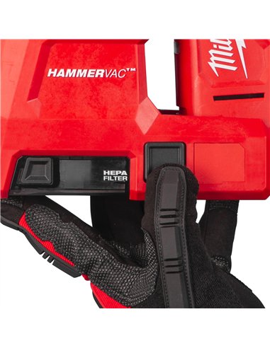 Extractor compact praf M18 FUEL pentru ciocanele rotopercutoare SDS-plus 26 mm - Milwaukee - M18 FCDDEXL-0 - cod 4933478507