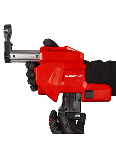 Extractor compact praf M18 FUEL pentru ciocanele rotopercutoare SDS-plus 26 mm - Milwaukee - M18 FCDDEXL-0 - cod 4933478507