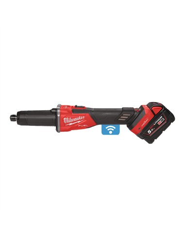 Polizor drept M18 FUEL ONE-KEY cu viteza variabila si comutator glisant - Milwaukee - M18 FDGROVB-502X - cod 4933480956