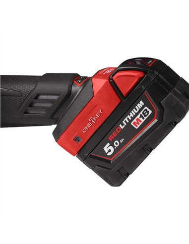 Polizor drept M18 FUEL ONE-KEY cu viteza variabila si comutator glisant - Milwaukee - M18 FDGROVB-502X - cod 4933480956