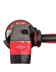 Polizor unghiular de inalta performanta 125 mm, cu franare si schimbator lateral M18 FUEL - Milwaukee - M18 FHSAG125XB2-802X - 2