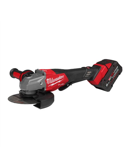 Polizor unghiular de inalta performanta cu franare rapida si comutator tip clapeta M18 FUEL 125 mm - Milwaukee - M18 FHSAG125XP