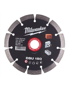 Discuri diamantate DSU - Milwaukee - DSU 150 mm - 1 buc - cod 4932373148