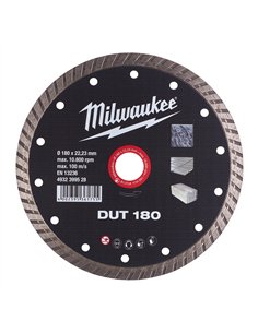Discuri diamantate DUT - Milwaukee - DUT 180 mm - 1 buc - cod 4932399528