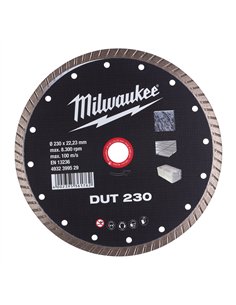 Discuri diamantate DUT - Milwaukee - DUT 230 mm - 1 buc - cod 4932399529