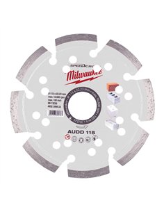 Disc diamantat Speedcross AUDD Milwaukee - 115 mm - 1 buc - cod 4932399823