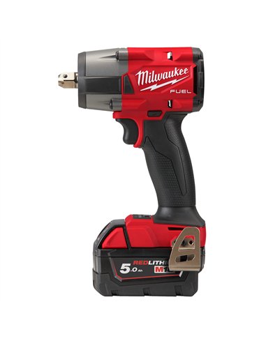Cheie de impact 1/2 inch M18 FUEL, cuplu mediu si pin de blocare - Milwaukee - M18 FMTIW2P12-502X - 4933478453