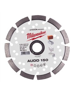 Disc diamantat Speedcross AUDD Milwaukee - 150 mm - 1 buc - cod 4932399825