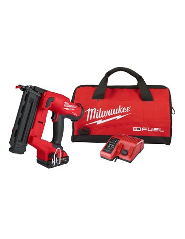 Pistol pentru cuie M18 FUEL 18 GS - Milwaukee - M18 FN18GS-202X - cod 4933471407