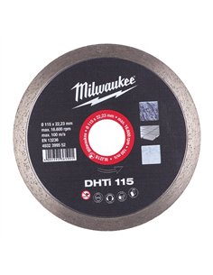 Discuri diamantate DHTi - Milwaukee - DHTi 115 mm - 1 buc - cod 4932399552