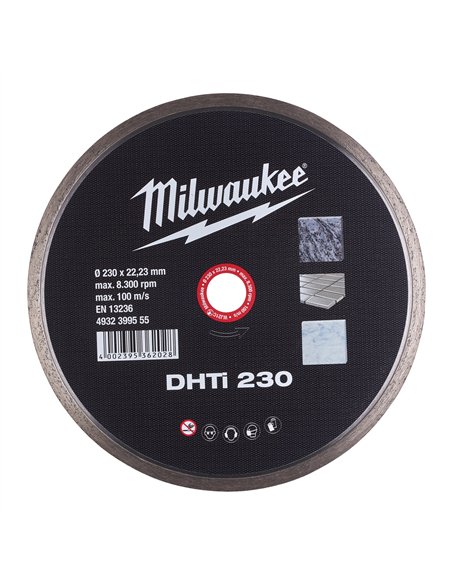 Discuri diamantate DHTi - Milwaukee - DHTi 230 mm - 1 buc - cod 4932399555