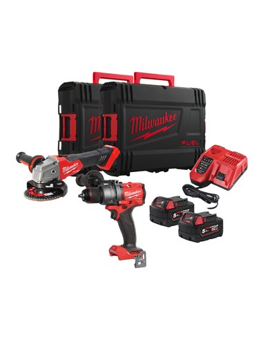 Set scule M18 FUEL - Milwaukee - M18 FPP2E3-502X - cod 4933492516