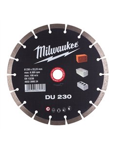 Discuri diamantate DU - Milwaukee - DU 230 mm - 1 buc - cod 4932399524