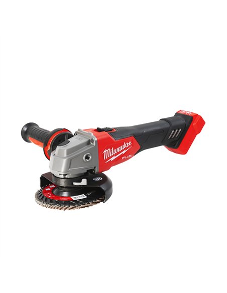 Polizor unghiular 125 mm cu comutator culisant M18 FUEL - Milwaukee - M18 FSAG125X-0X - cod 4933478428