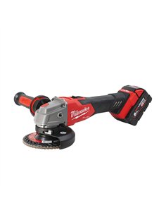 Polizor unghiular 125 mm cu franare si comutator culisant M18 FUEL - Milwaukee - M18 FSAG125XB-502X - cod 4933478430