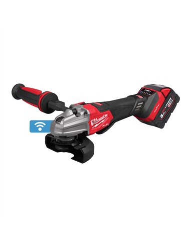 Polizor unghiular 125 mm cu viteza variabila M18 FUELONE-KEY - Milwaukee - M18 FSAGSVO125X-502X - cod 4933493553