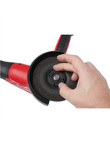 Polizor unghiular 125 mm cu turatie variabila, franare si comutator culisant M18 FUEL - Milwaukee - M18 FSAGV125XB-0X - cod 493