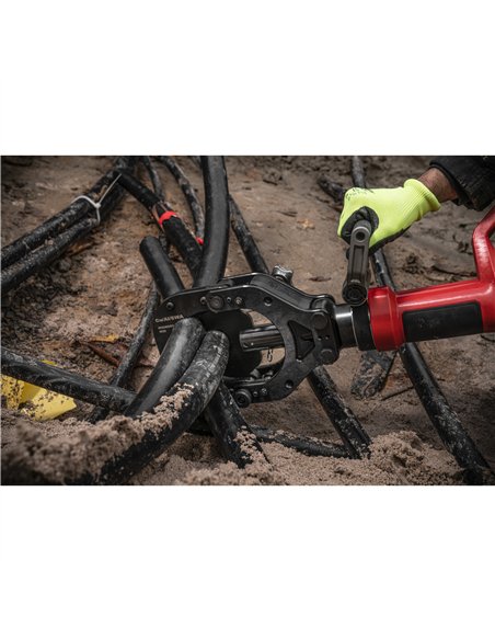 Taietor hidraulic pentru cabluri M18 FORCE LOGIC 125 mm - Milwaukee - M18 HCC125 -801C - cod 4933492419