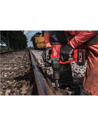 Cheie de impact 1 inch ONE-KEY M18 FUEL, cuplu ridicat si inel de fixare - Milwaukee - M18 ONEFHIWF1-0X - 4933459732