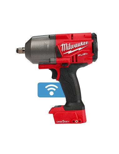 Cheie de impact 1/2 inch ONE-KEY M18 FUEL, cuplu ridicat si inel de fixare - Milwaukee - M18 ONEFHIWF12-0X - 4933459726