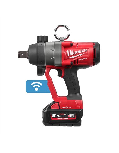 Cheie de impact 1 inch ONE-KEY M18 FUEL, cuplu ridicat si inel de fixare - Milwaukee - M18 ONEFHIWF1 -802X - 4933459733
