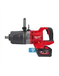 Cheie de impact 1 inch ONE-KEY M18 FUEL cu maner-D, cuplu ridicat si inel de fixare - Milwaukee - M18 ONEFHIWF1DS -121C - 49