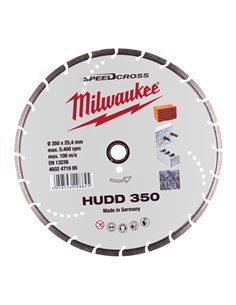 Disc diamantat Speedcross HUDD Milwaukee - 350 mm - 1 buc - cod 4932471985